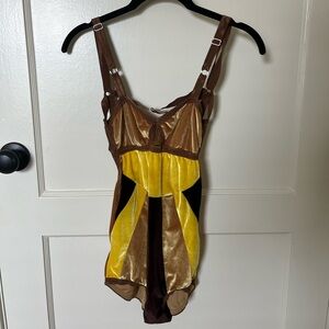 Solstice intimates velvet bodysuit